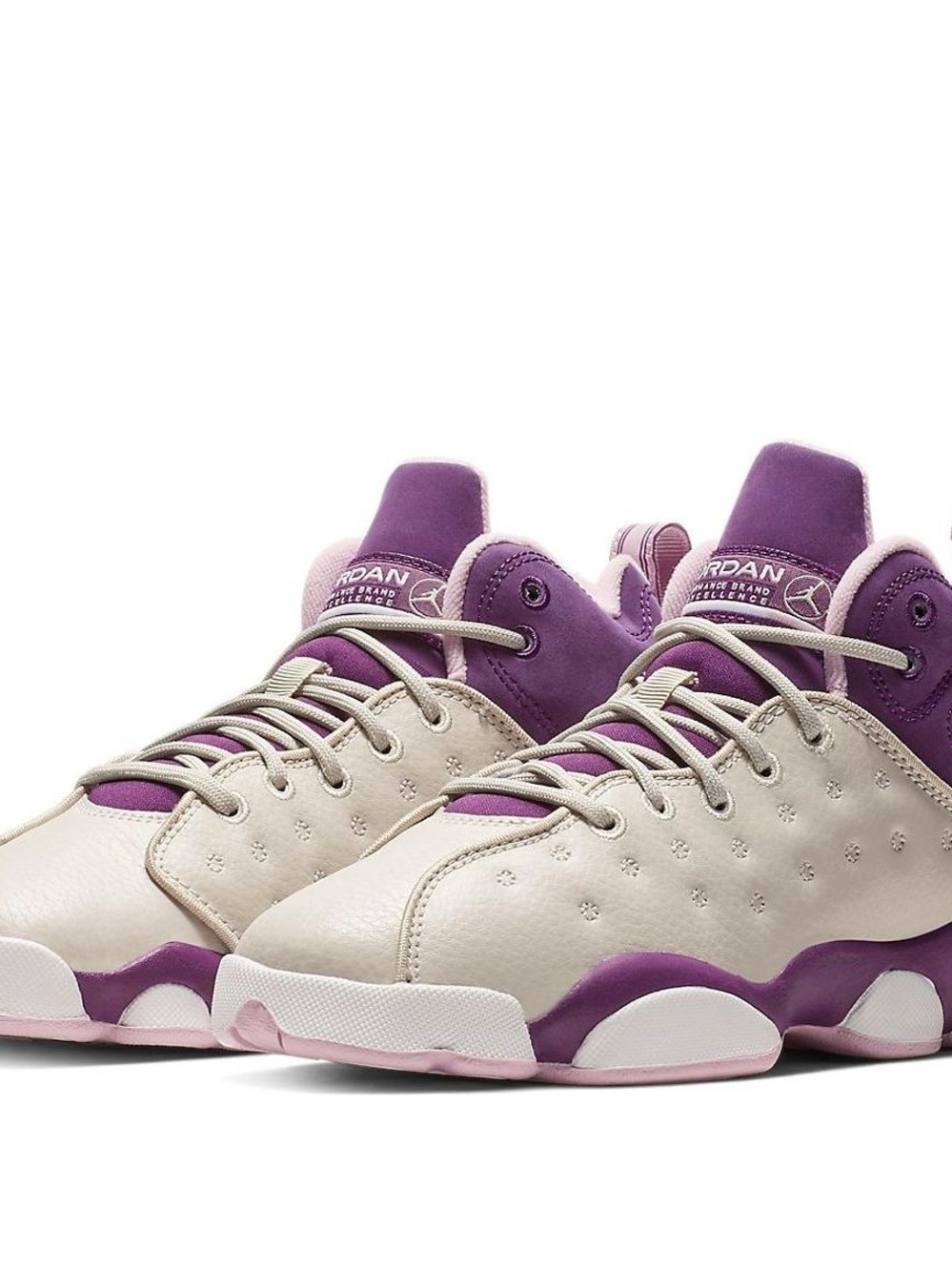 Jordan - (GS) Air Jordan Jumpman Team 2 'Desert Sand Night Purple'